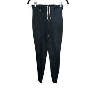 On Course Equestrian Breeches Black Knee Patches Riding Pants